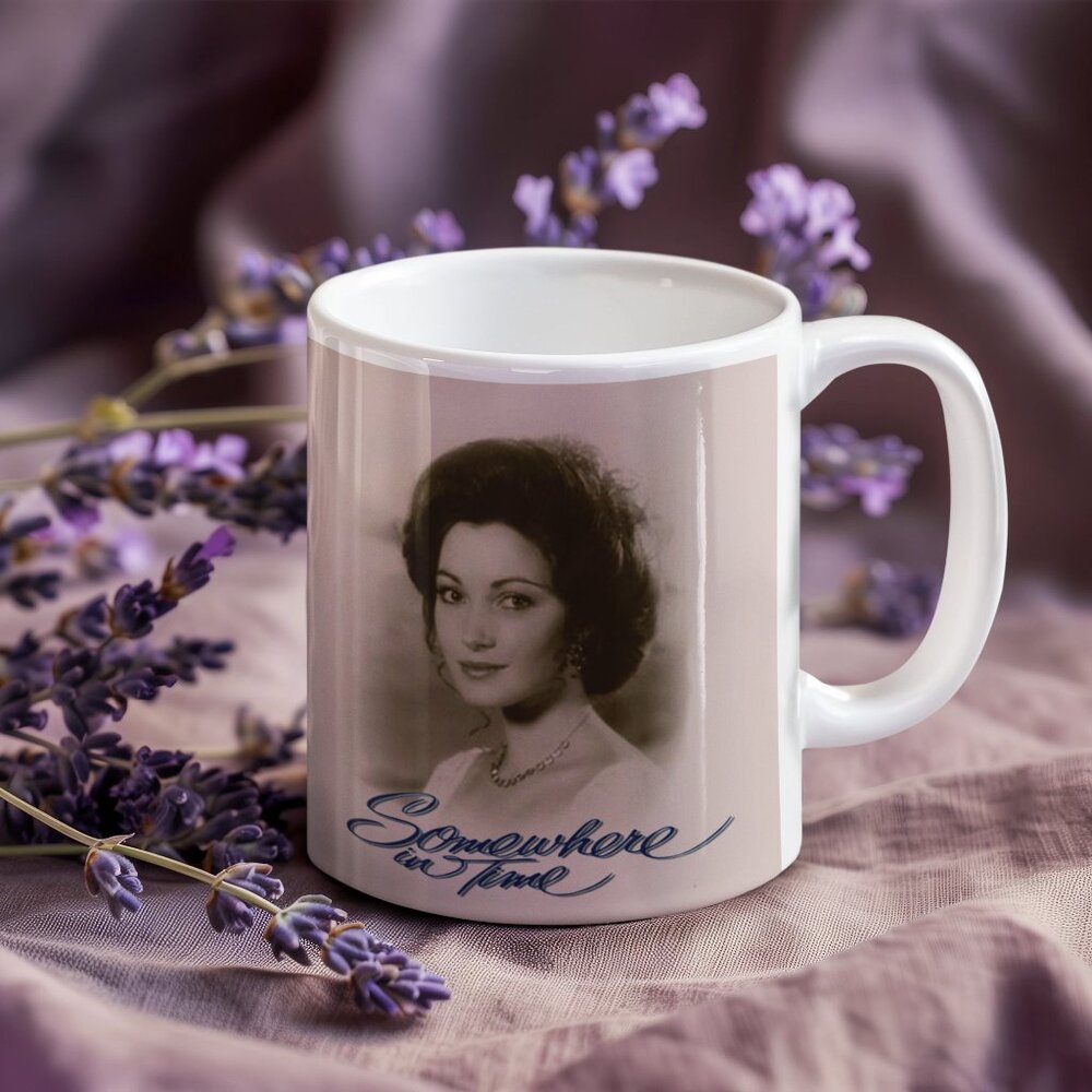 Somewhere in Time Double-Sided Ceramic Coffee Mug